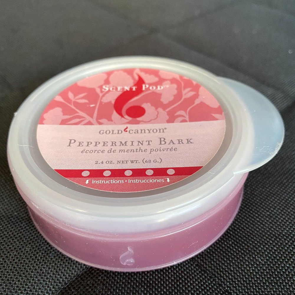 PEPPERMINT BARK Gold Canyon Scent Pod RARE 2.4 oz SHIPS QUICKLY